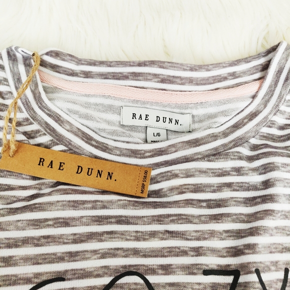 Brand New Rae Dunn "Cozy" pajama set - Picture 6 of 12